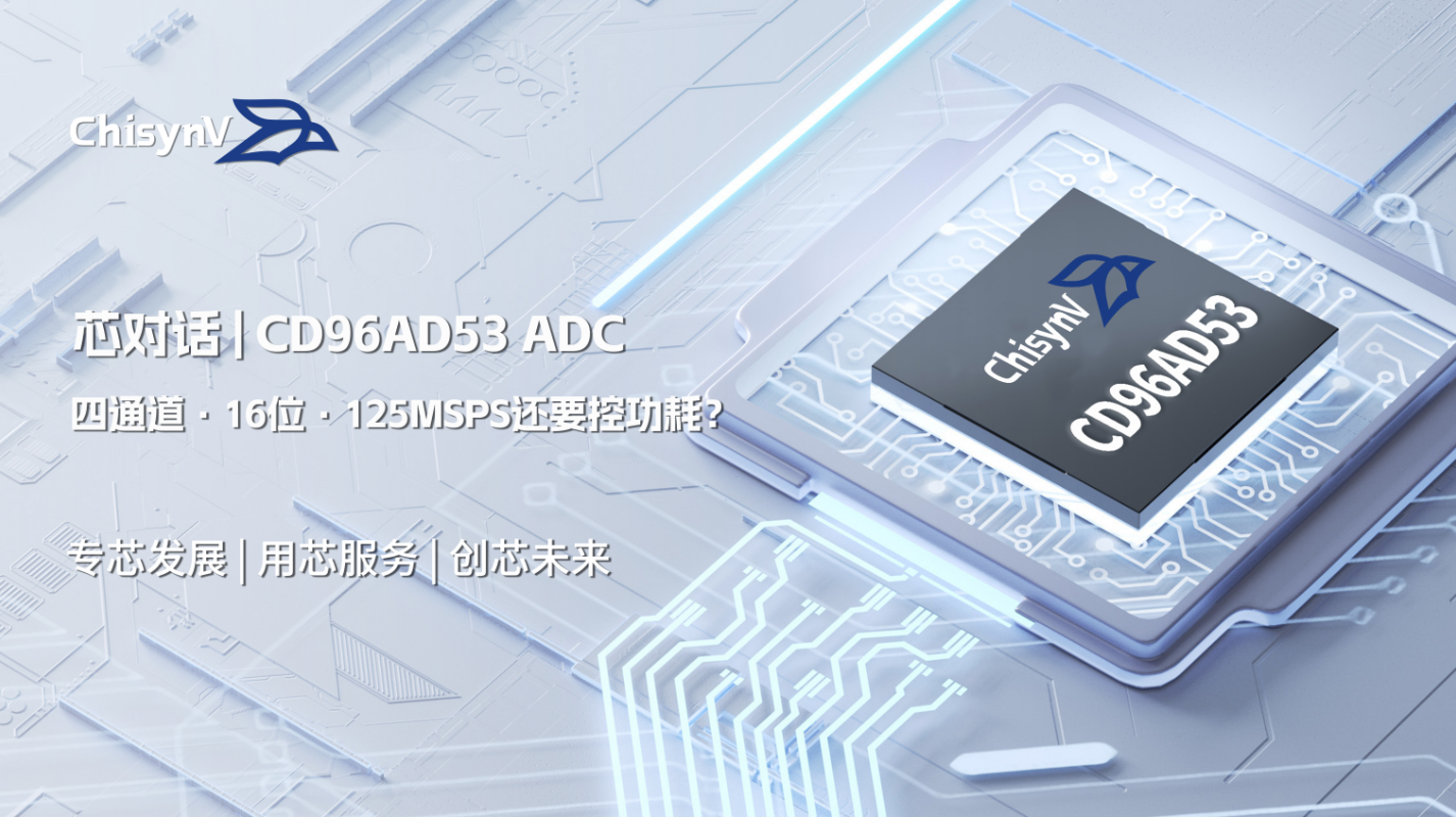 四通道·16位·125MSPS还要控功耗？可以看看CD96AD53